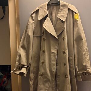 London Fog Tan Trench Coat